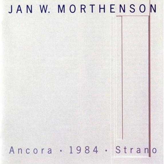 Jan Morthenson w. - Ancora 1984 Strand - Music & Performance - CD