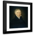 thumbnail image 1 of Jan Philip Simon 12x14 Black Modern Framed Museum Art Print Titled - Portrait of Heinrich Gottfried Theodor Crone, Founder of the H.G.Th. Crone Company in Amsterdam (1810 - 1838), 1 of 5