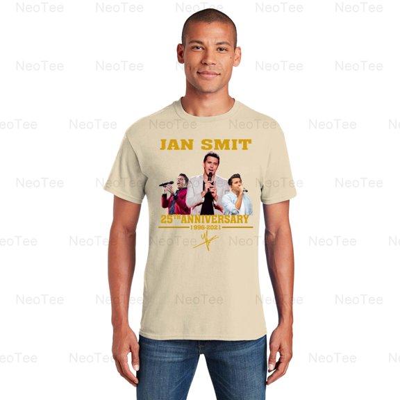 Jan Smit 25th Anniversary Dutch Singer Pop Music Volendam Palingsound T-Shirt Unisex, up to 5XL