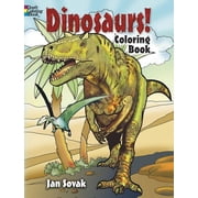 Jan Sovak Dover Nature Coloring Book: Dinosaurs!, Book 1 (Paperback)