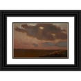 thumbnail image 1 of Jan Stanislawski 24x17 Black Ornate Framed Double Matted Museum Art Print Titled: After Sunset (1906), 1 of 5