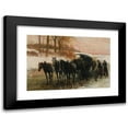 thumbnail image 1 of Jan Van Chelminski 14x11 Black Modern Framed Museum Art Print Titled - The Mishap, 1 of 5