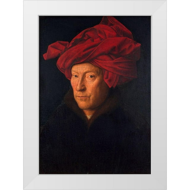 Jan, Van Eyck 18x24 White Modern Wood Framed Museum Art Print Titled ...