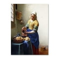 thumbnail image 1 of Trademark Fine Art Jan Vermeer The Milkmaid 1658-60 Canvas Wall Art - 24x32, 1 of 5