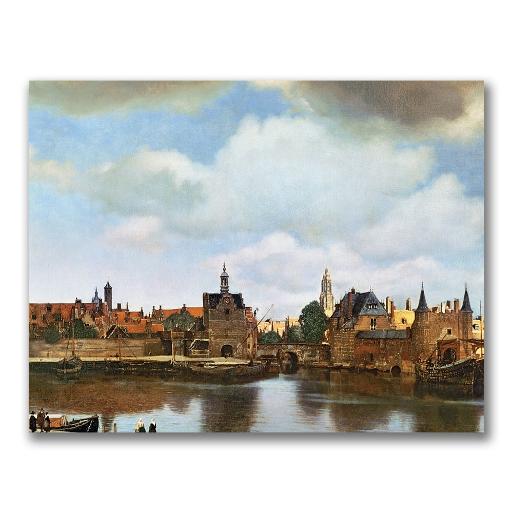 View of Delft 1660-61 Giclee Canvas Art, 24" x 18"