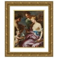 thumbnail image 1 of Jan van Dalen 20x24 Gold Ornate Framed and Double Matted Museum Art Print Titled - Without the Coerca and Bacchus Caper Venus, 1 of 4