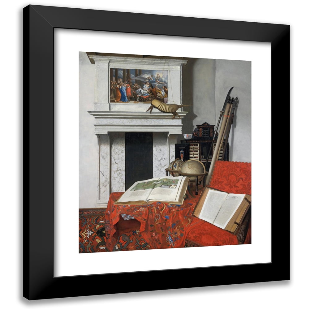 Jan van der Heyden 15x17 Black Modern Framed Museum Art Print Titled