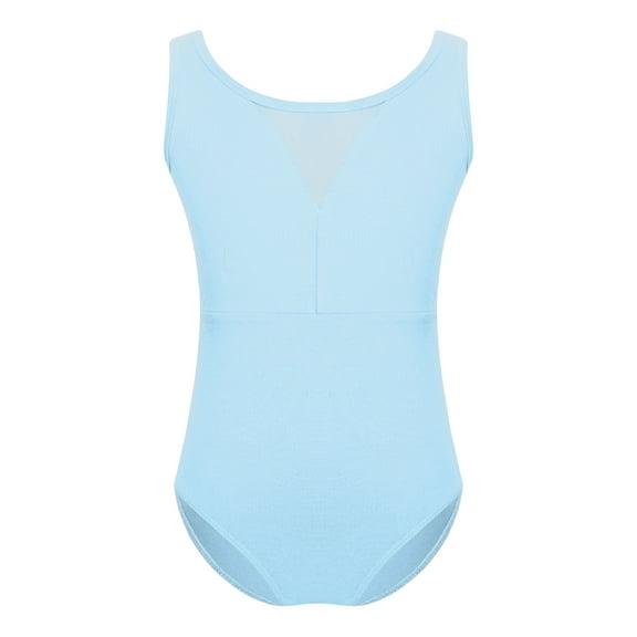 JanJean Kids Girls Gymnastic Leotard Ballet Dance One Piece Outfit Athletic Unitards Jumpsuit Black 140