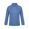 thumbnail image 1 of JanJean Kids Girls Long Sleeve Base Layer Thermal Tops Winter Baselayer Plain T-Shirt Workout Dance Blue 110, 1 of 7