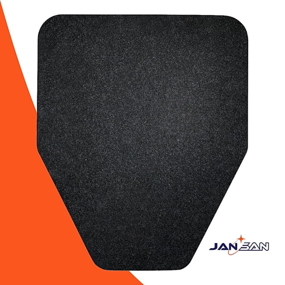 JanSan Urinal Mat - Stick n' Go Adhesive, Waterproof, High Absorbency -10pk