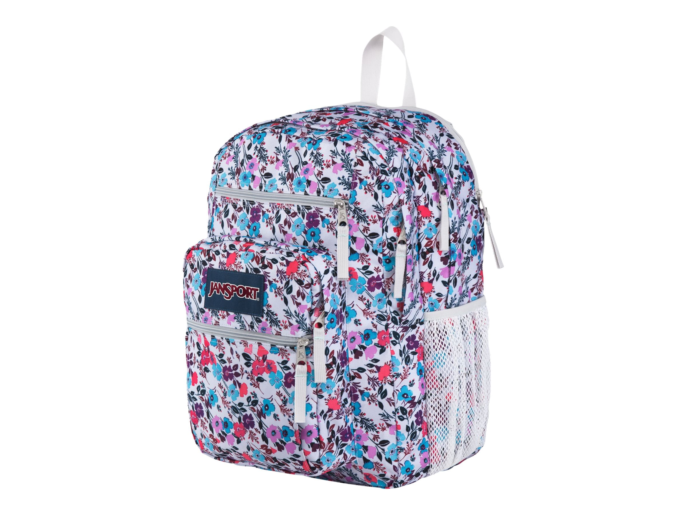 JanSport BIG STUDENT BACKPACK Notebook carrying backpack 15 floral