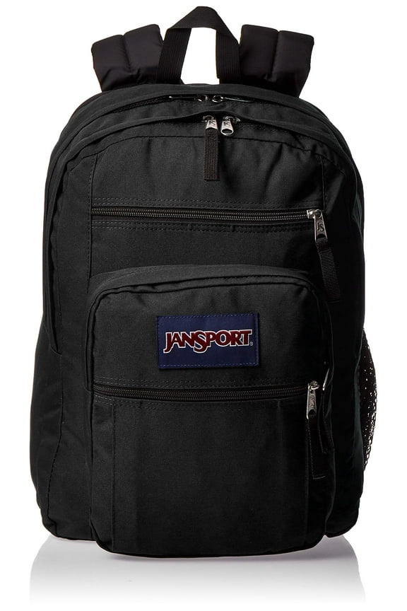 Big Student 15-inch Laptop School Backpack - Black