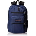 thumbnail image 1 of JanSport Big Student Backpack - School, Travel, Or Work Bookbag With 15-Inch Laptop Compartment(Navy Blue), 1 of 6