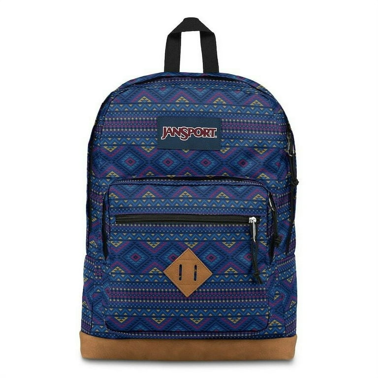 JanSport City View Backpack Navy Aztec Walmart