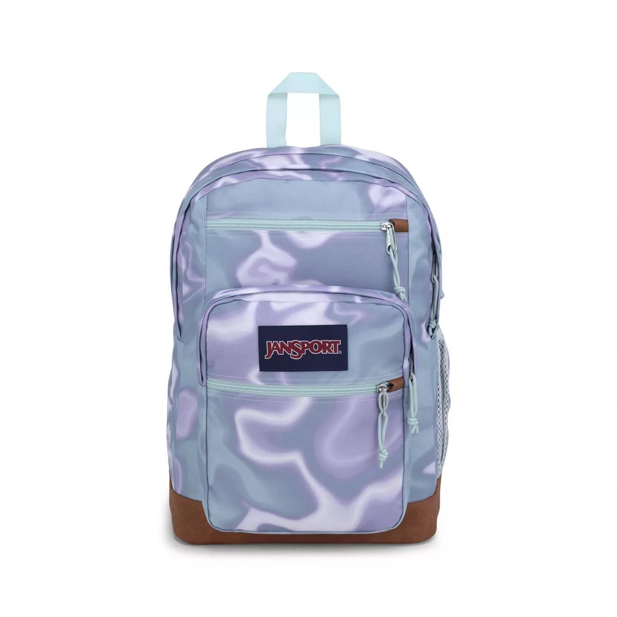 JanSport Cool Student Backpack, Platinum Puddles, 17.5