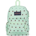 thumbnail image 1 of JanSport Cross Town 100% Authentic School Backpack 8 Bit Cherries, 1 of 27