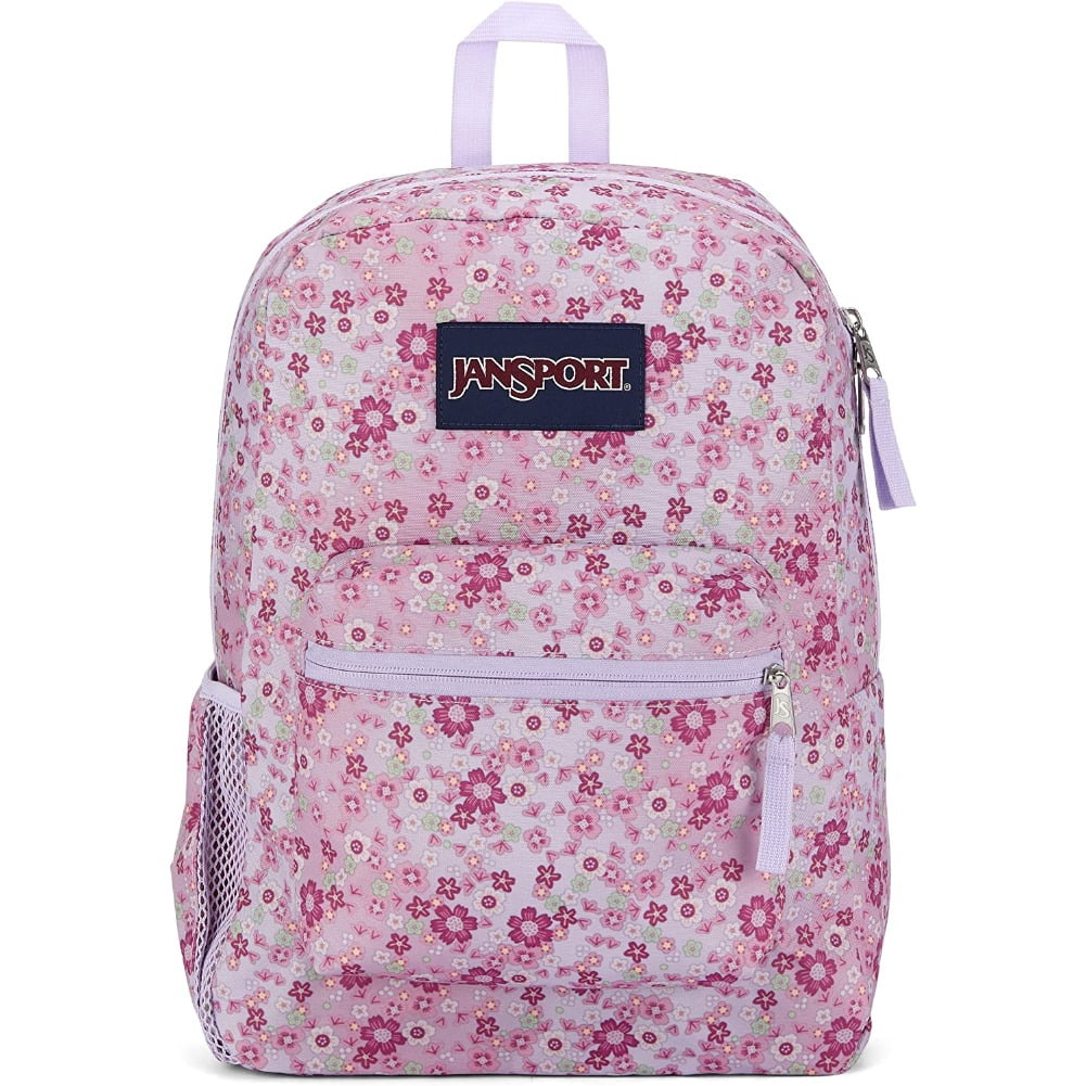 JanSport Cross Town 100 Authentic School Backpack Baby Blossom Walmart