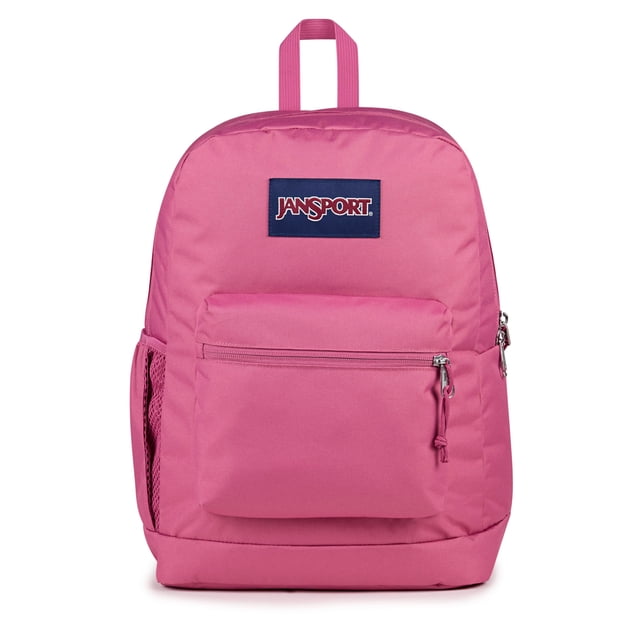JanSport Cargo Pack Backpack - 30L Capacity, Mauve Haze Color, Water-Resistant Polyester, Ergonomic Straps