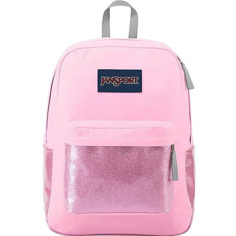 JanSport High Stakes Backpack Prism Sparkle Pink