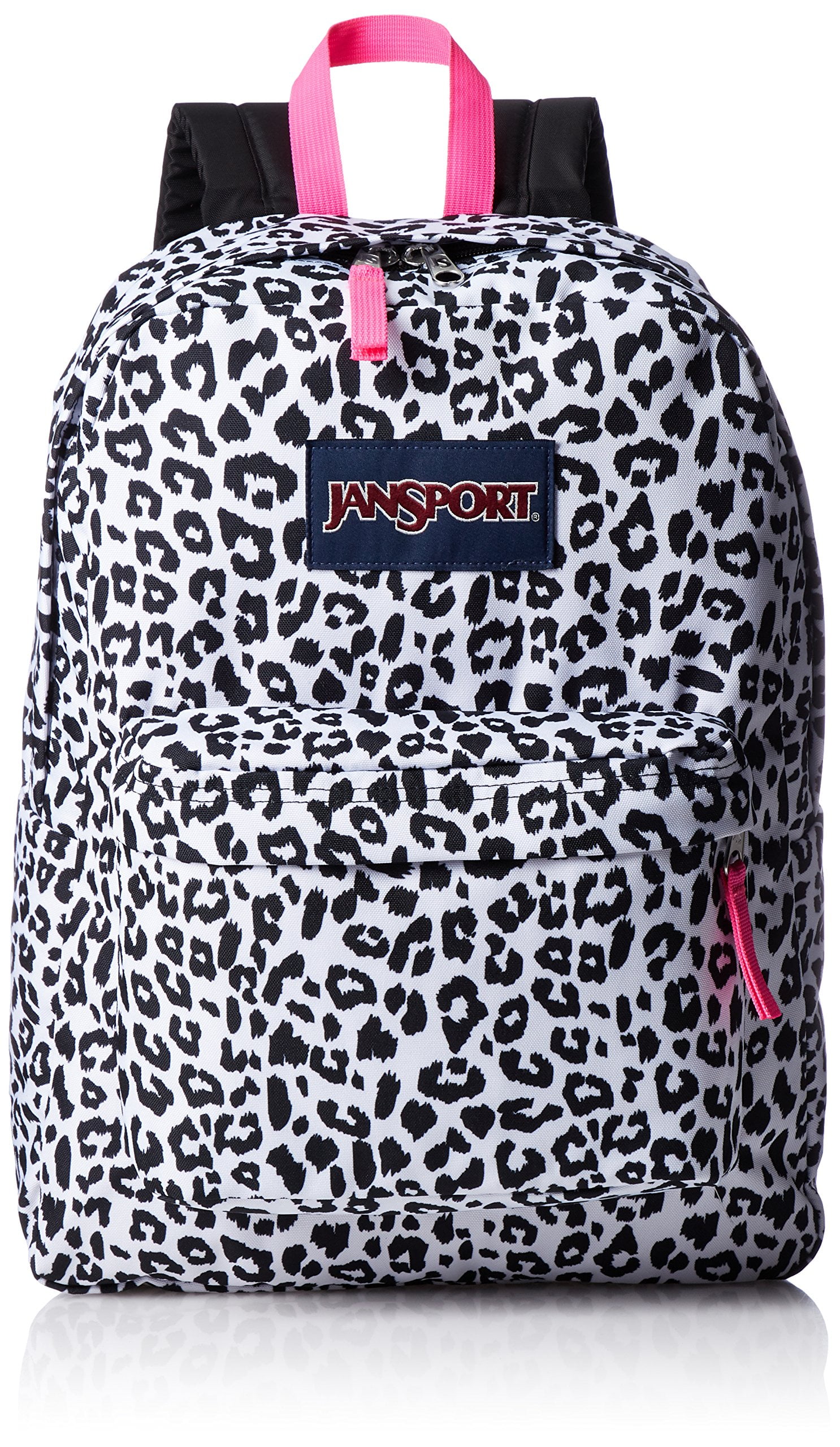 JanSport JS00T50133J : Unisex SuperBreak White Leopard Backpack