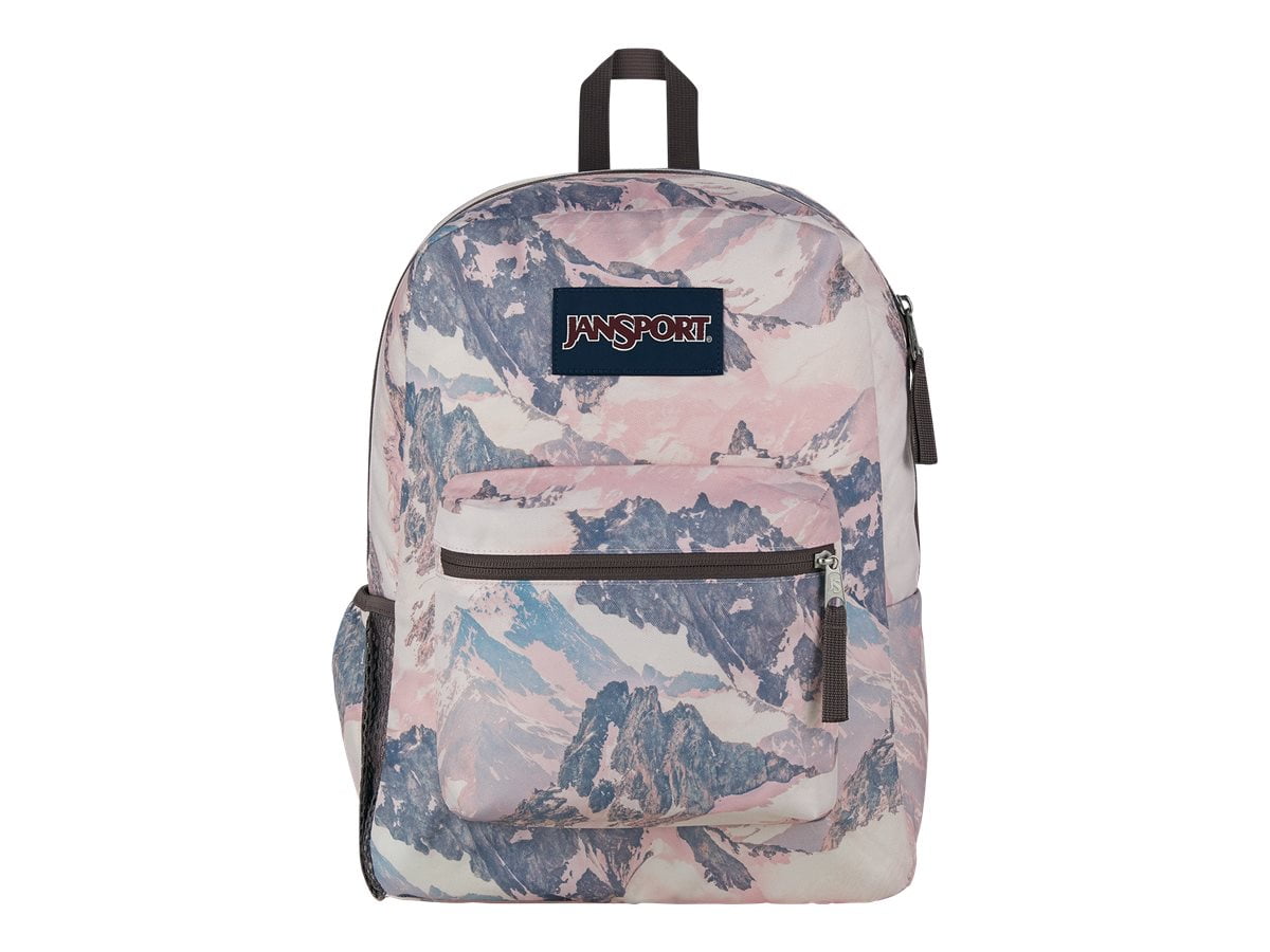 JanSport Cross Town Backpack, Mtn Dusk, with Main Compartment & Side Water  Bottle Pocket - Walmart.com