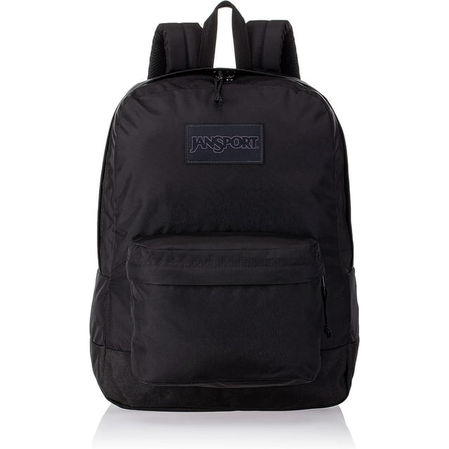 JanSport Mono Superbreak Backpack Lightweight School BackPack