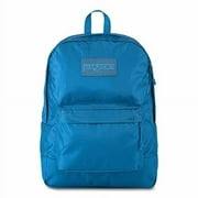 JanSport Mono Superbreak Backpack - Lightweight School Pack - Blue Jay