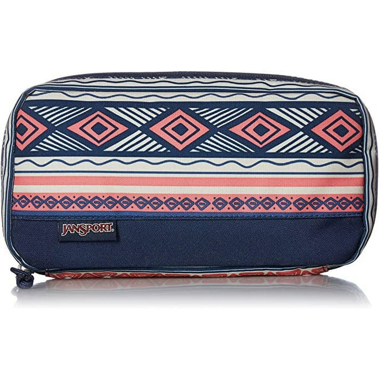 JanSport Pixel Pouch Navy Color Geo Walmart
