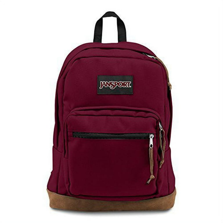 JanSport Right Pack Laptop Backpack Russet Red Walmart