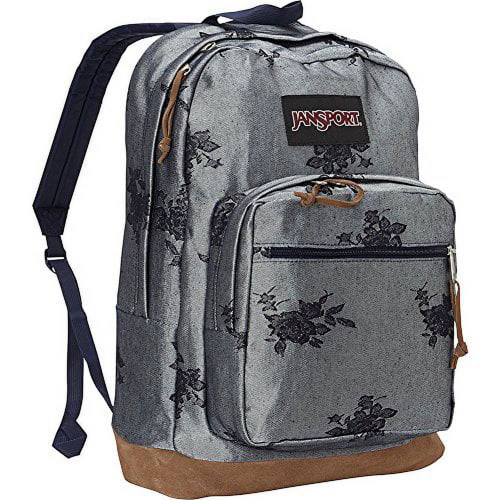 JanSport Right Pack Laptop Backpack- Sale Colors (Silver Rose Jacquard) - image 1 of 7