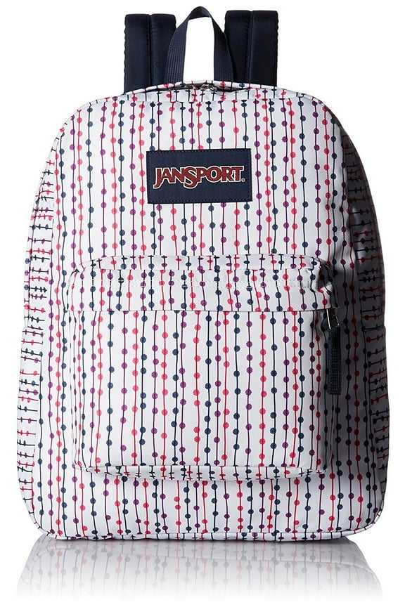 SuperBreak Backpack - JanSport Navy Front Row Spot - JS00T50133U