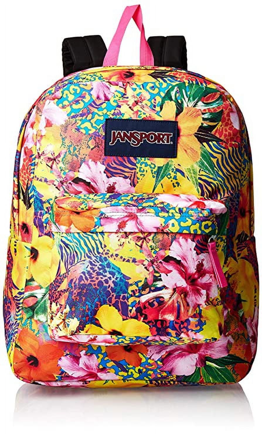 Jansport tropical leaf backpack outlet