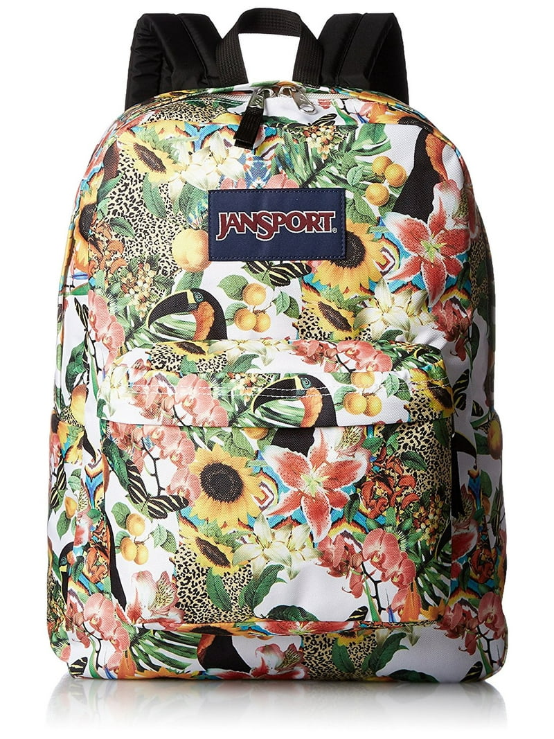 JanSport Backpack Multi Jungle Jam Ultralight Daypack with Padded