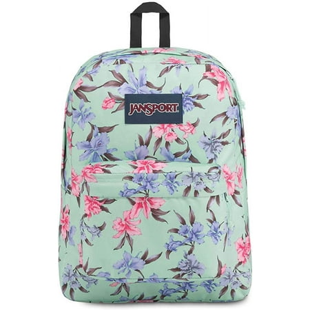 JanSport Superbreak Backpack, Vintage Irises, 600 Denier Polyester