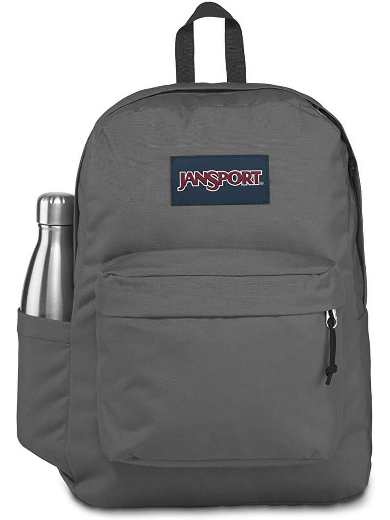 ハーバード大学　JANSPORT SUPERBREAK リュック グレー JanSport Superbreak Backpack, Water Bottle Pocket, Deep Grey