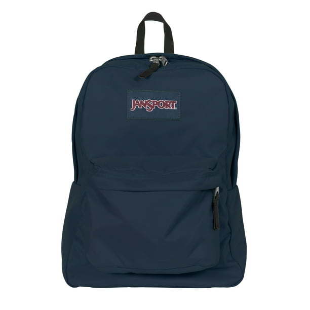JanSport Superbreak Classic Backpack Bookbag, Navy Blue - Walmart