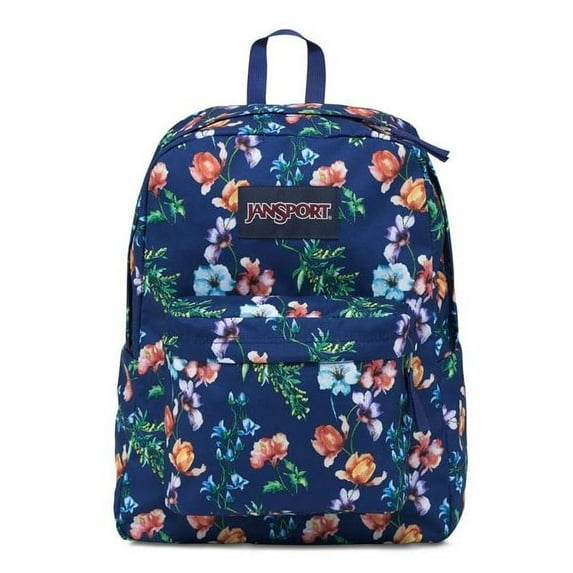 JanSport T501 Superbreak Backpack - Multi Navy Mountain Meadow