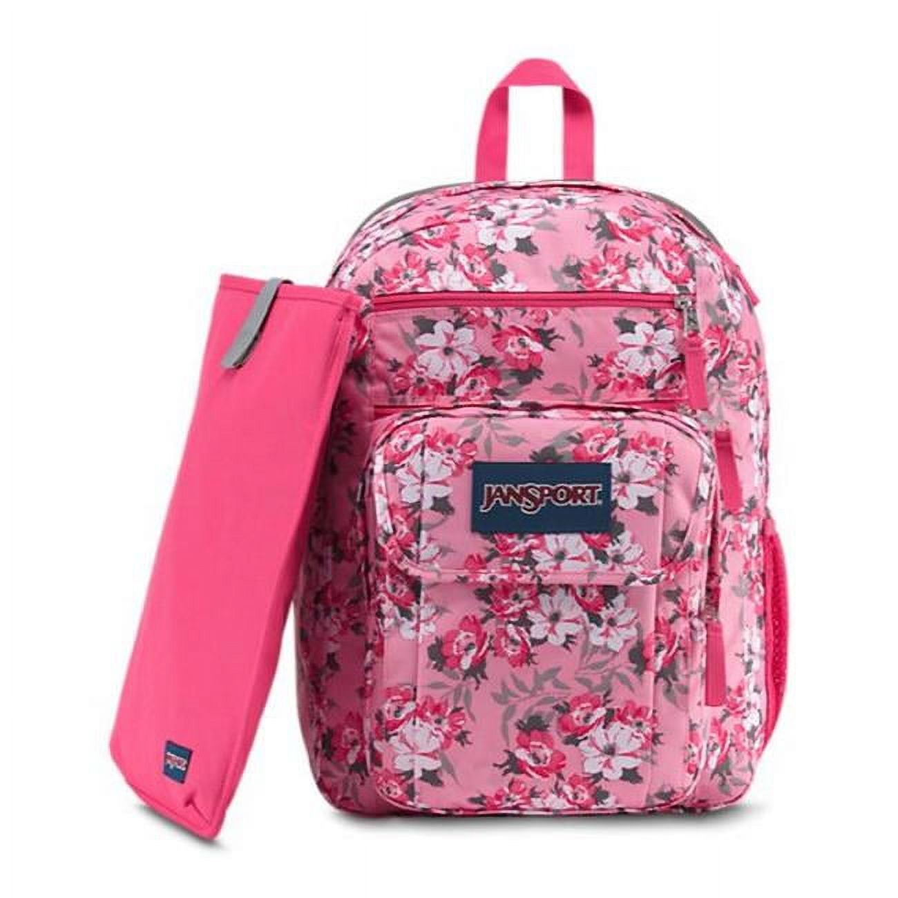 JanSport T69D3H0 Digital Student Backpack Pink Prism Pretty Posey Walmart