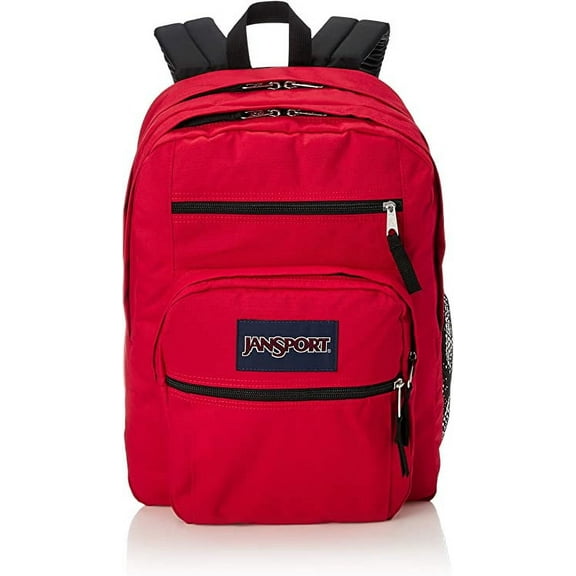 JanSport Unisex Student Backpack, Red