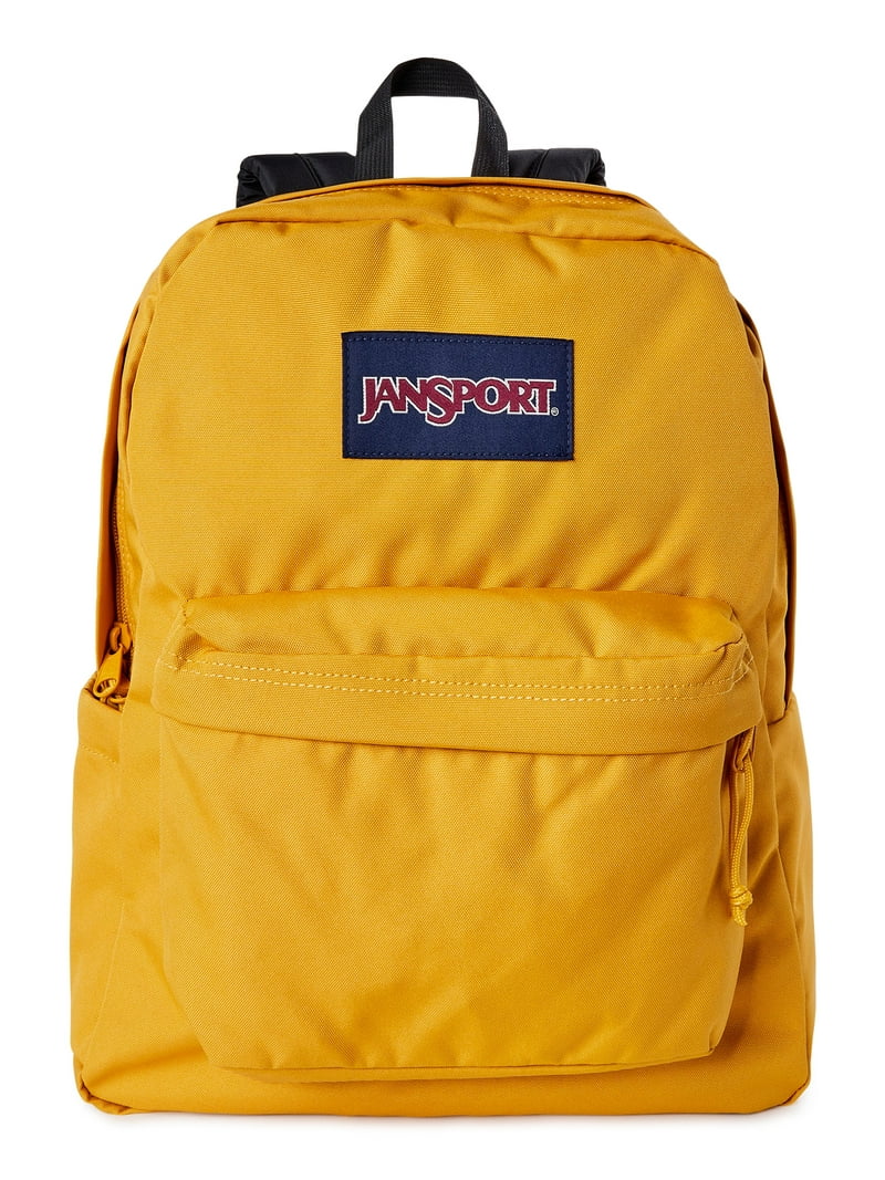 JanSport SuperBreak Unisex Backpack, Honey Yellow School