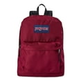 thumbnail image 1 of JanSport Unisex SuperBreak Backpack School Bag Russet Red, 1 of 5