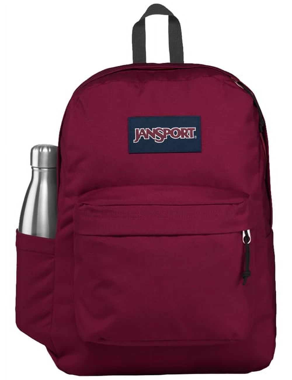 JanSport Unisex SuperBreak Backpack School Bag Russet Red - image 1 of 3