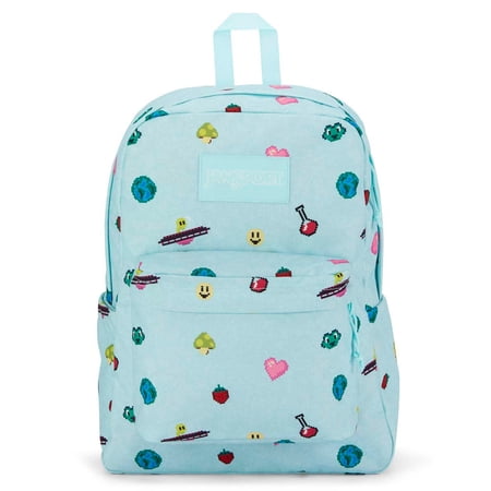 JanSport Unisex Superbreak School Backpack, Pixel Party