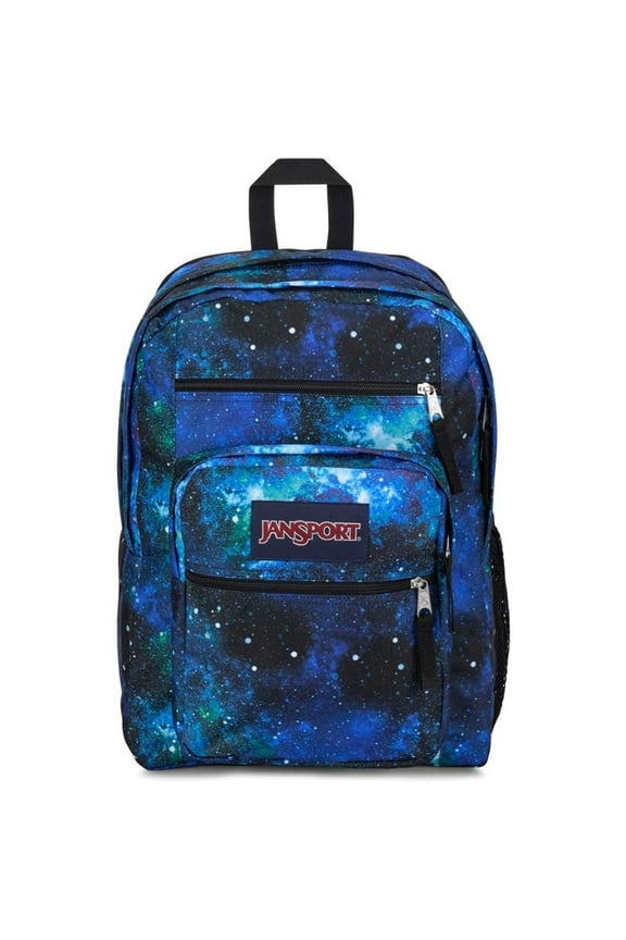 Unisex Water-Resistant Cross Town Galaxy Polyester School Backpack, Cyber Space