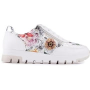 Jana Side Zip Flower Sneakers