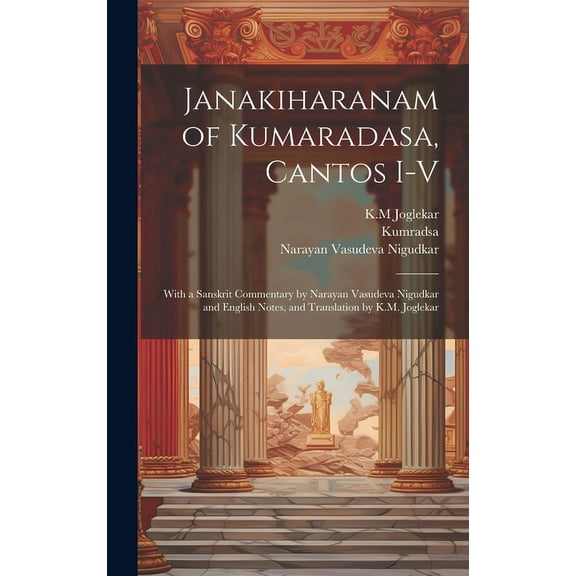 Janakiharanam of Kumaradasa, cantos I-V; with a Sanskrit commentary by Narayan Vasudeva Nigudkar and English notes, and translation by K.M. Joglekar (Hardcover)