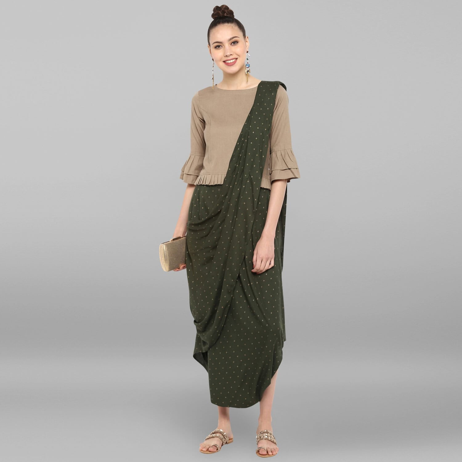 Cotton dhoti saree hotsell