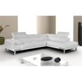 thumbnail image 1 of JandM Furniture  Nicoletti Domus - Left Facing Chaise - White, 1 of 1