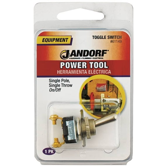 Jandorf Specialty Hardw Switch Togg Spst On/Off 2 Scrw 61149