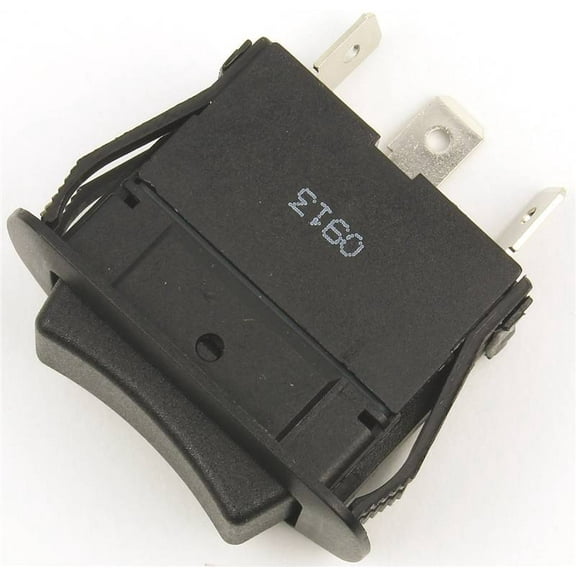 Jandorf 61101 Rocker Switch, 10/16/20/21 A, 125/250 VAC, 14 VDC, SPDT, Tab Terminal